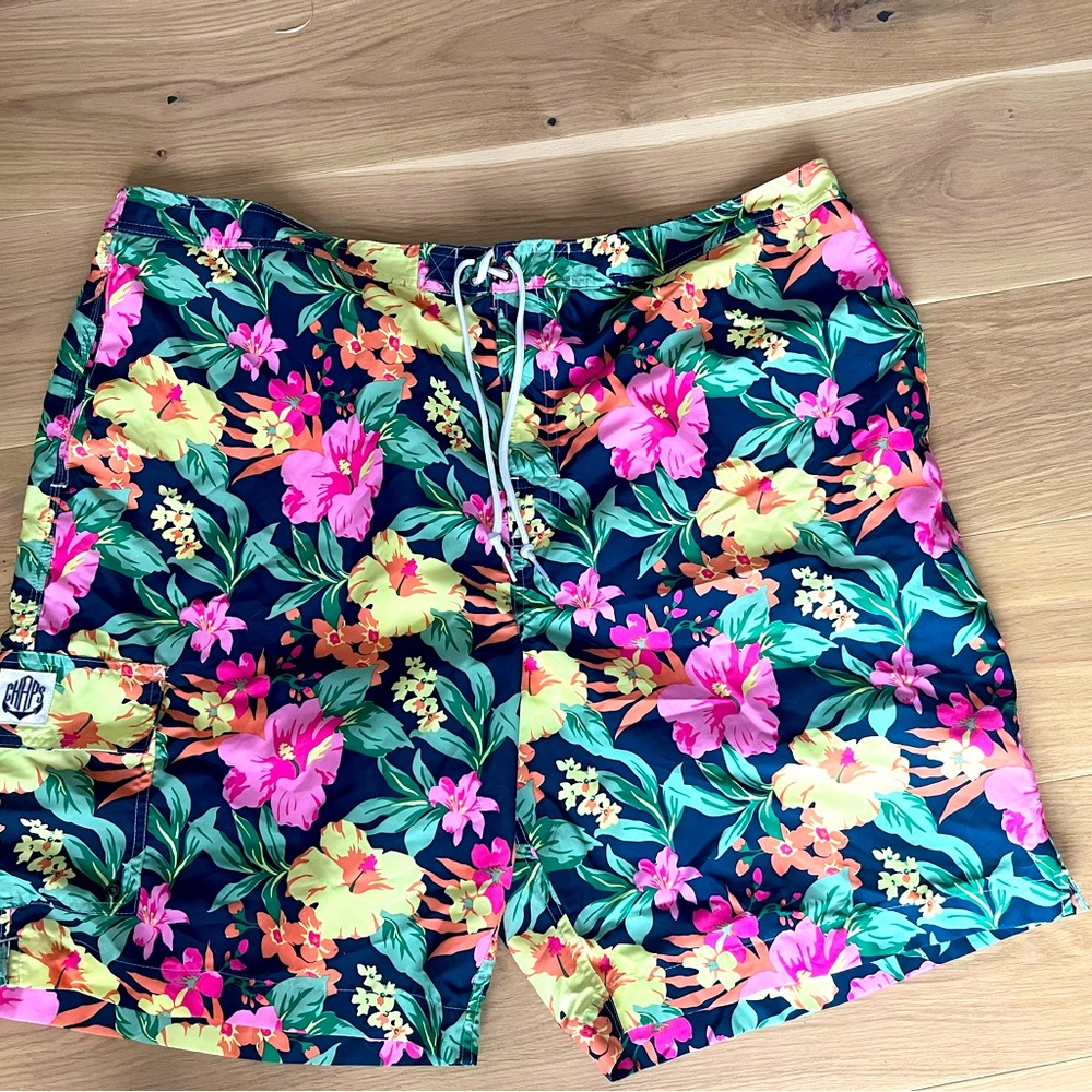 New Chaps Ralph Lauren cargo board shorts mens 2XL Tall